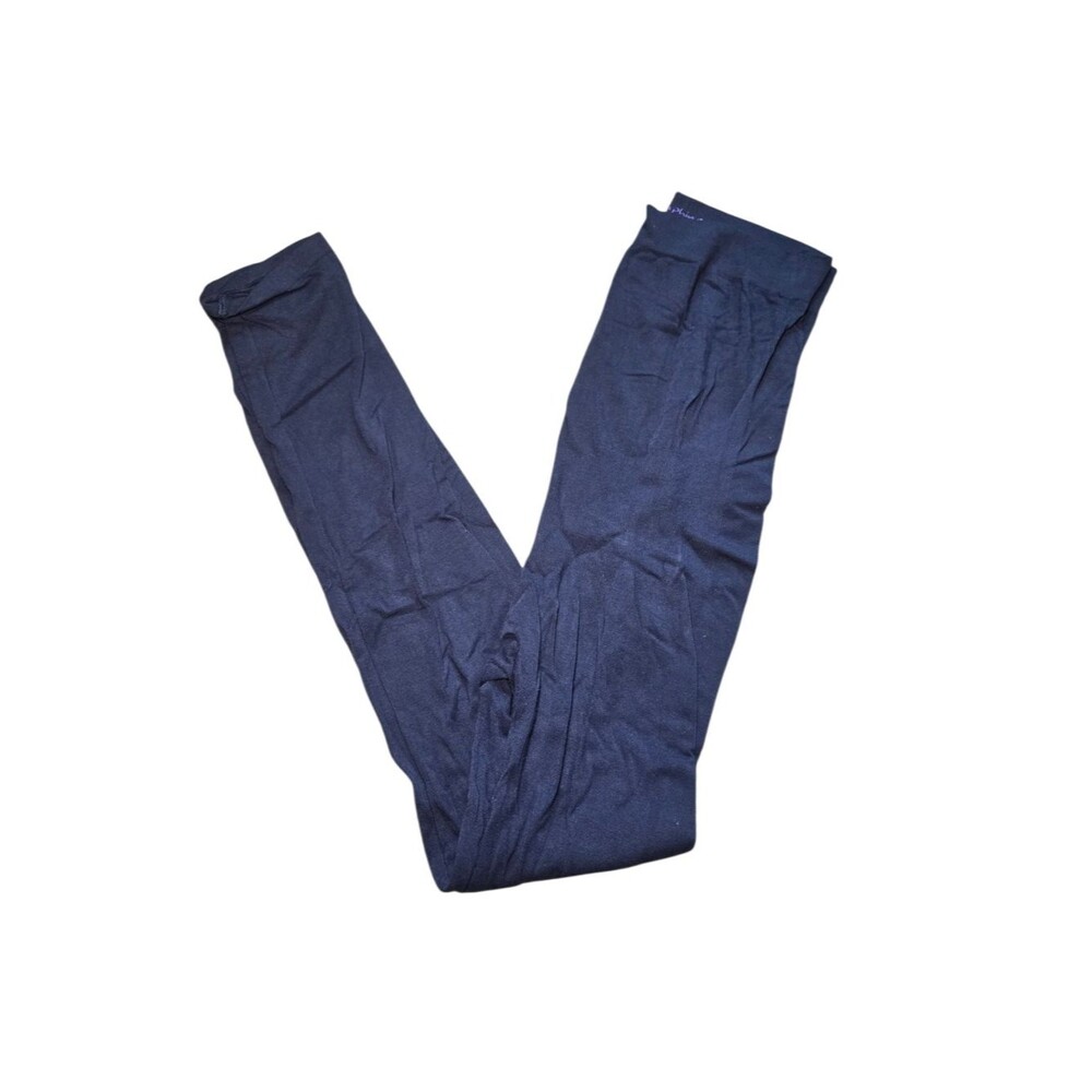 Seraphine Navy Blue Bamboo Maternity Leggings